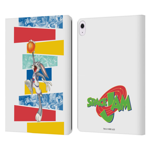 Space Jam (1996) Graphics Bugs Bunny Leather Book Wallet Case Cover For Apple iPad Air 13 2024
