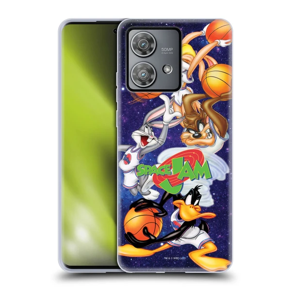 Space Jam (1996) Graphics Poster Soft Gel Case for Motorola Edge 40 Neo 5G