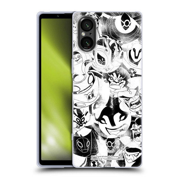 Ben 10: Ultimate Alien Graphics Ultimate Forms Soft Gel Case for Sony Xperia 5 V 5G