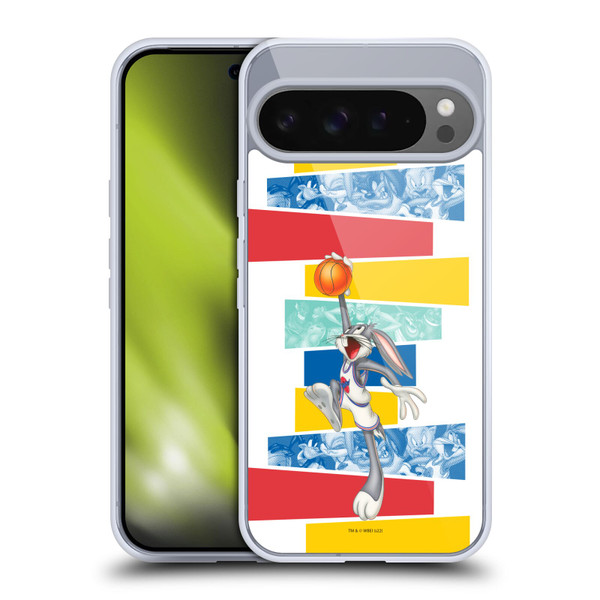 Space Jam (1996) Graphics Bugs Bunny Soft Gel Case for Google Pixel 9 Pro XL