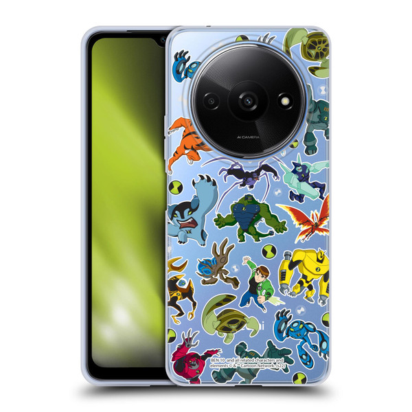Ben 10: Ultimate Alien Graphics Alien Pattern Soft Gel Case for Xiaomi Redmi A3