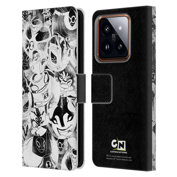 Ben 10: Ultimate Alien Graphics Ultimate Forms Leather Book Wallet Case Cover For Xiaomi 14