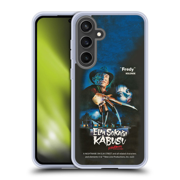 A Nightmare On Elm Street (1984) Graphics Elm Sokagi Soft Gel Case for Samsung Galaxy S24 FE