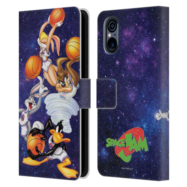 Space Jam (1996) Graphics Poster Leather Book Wallet Case Cover For Sony Xperia 5 V 5G