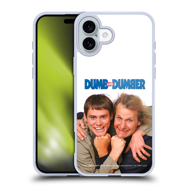 Dumb And Dumber Key Art Characters 1 Soft Gel Case for Apple iPhone 16 Plus