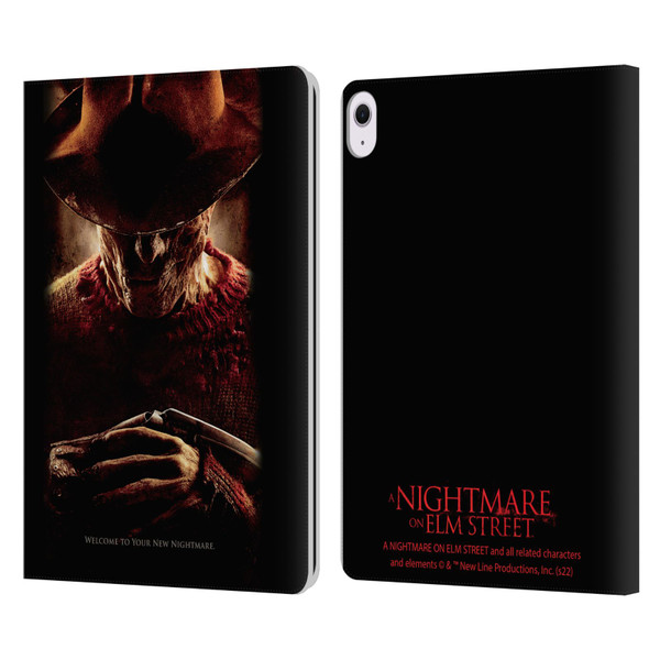 A Nightmare On Elm Street (2010) Graphics Freddy Key Art Leather Book Wallet Case Cover For Apple iPad Air 13 2024