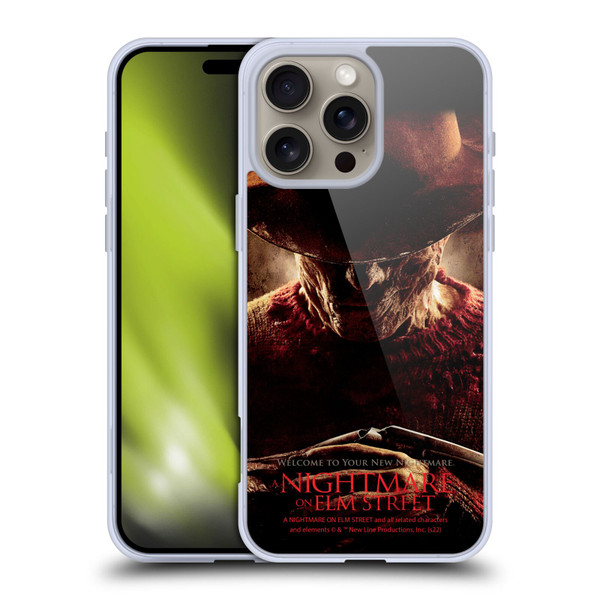 A Nightmare On Elm Street (2010) Graphics Freddy Key Art Soft Gel Case for Apple iPhone 16 Pro Max