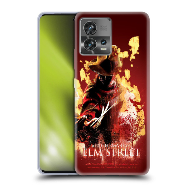 A Nightmare On Elm Street (2010) Graphics Freddy Nightmare Soft Gel Case for Motorola Moto Edge 30 Fusion