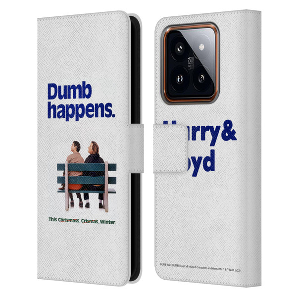 Dumb And Dumber Key Art Dumb Happens Leather Book Wallet Case Cover For Xiaomi 14