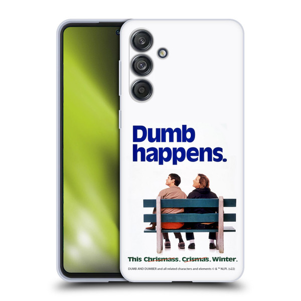 Dumb And Dumber Key Art Dumb Happens Soft Gel Case for Samsung Galaxy M55 5G