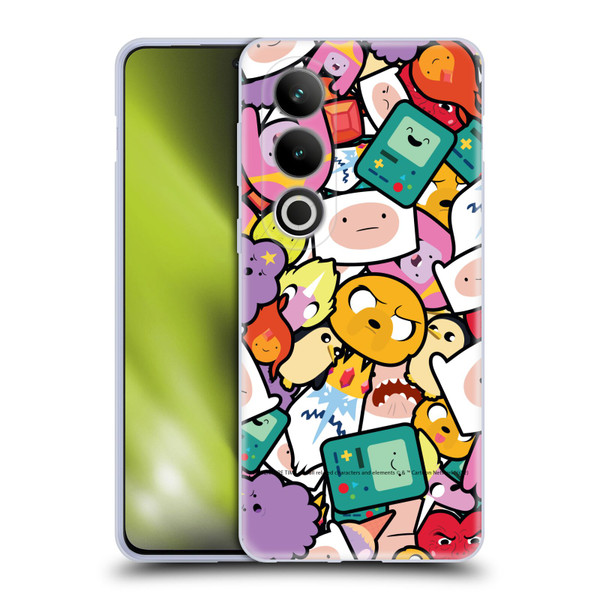 Adventure Time Graphics Pattern Soft Gel Case for OPPO OnePlus Ace 3V 5G