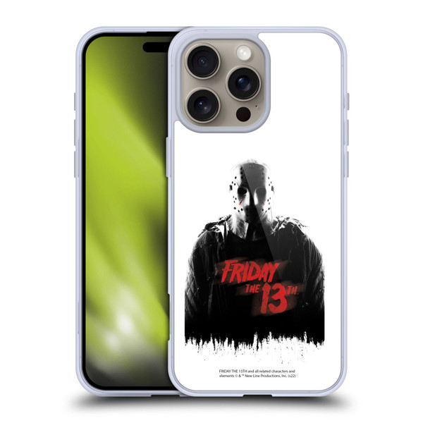 Friday the 13th 2009 Graphics Jason Voorhees Key Art Soft Gel Case for Apple iPhone 16 Pro Max