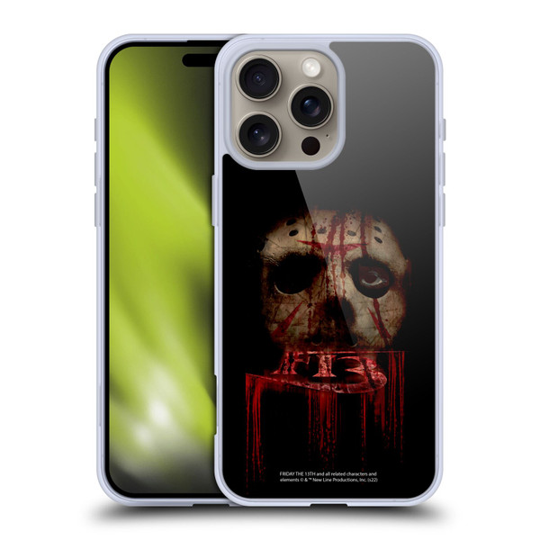 Friday the 13th 2009 Graphics Jason Voorhees Soft Gel Case for Apple iPhone 16 Pro Max