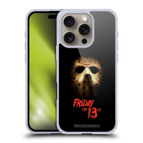 Friday the 13th 2009 Graphics Jason Voorhees Poster Soft Gel Case for Apple iPhone 16 Pro & MagSafe