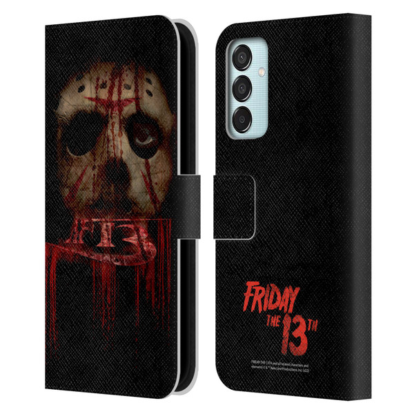 Friday the 13th 2009 Graphics Jason Voorhees Leather Book Wallet Case Cover For Samsung Galaxy M15/F15 5G