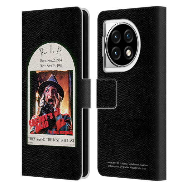 A Nightmare On Elm Street: Freddy's Dead Graphics The Final Nightmare Leather Book Wallet Case Cover For OPPO OnePlus Ace 3 5G