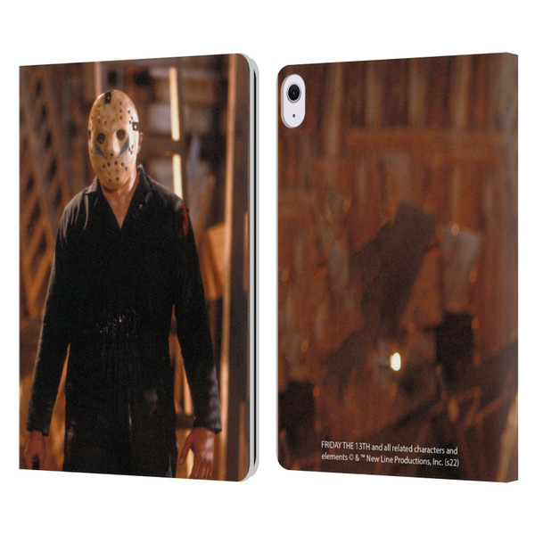 Friday the 13th: A New Beginning Graphics Jason Voorhees Leather Book Wallet Case Cover For Apple iPad Air 13 2024