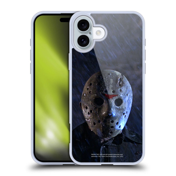 Friday the 13th: A New Beginning Graphics Jason Soft Gel Case for Apple iPhone 16 Plus