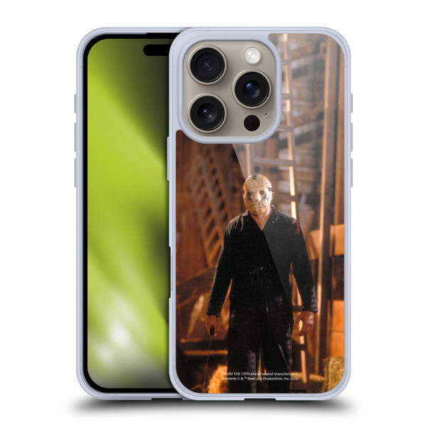 Friday the 13th: A New Beginning Graphics Jason Voorhees Soft Gel Case for Apple iPhone 16 Pro