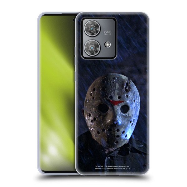Friday the 13th: A New Beginning Graphics Jason Soft Gel Case for Motorola Edge 40 Neo 5G
