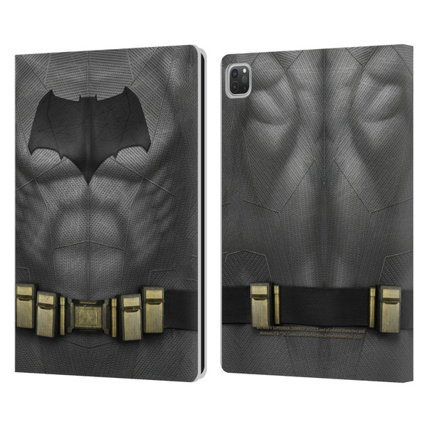 Batman V Superman: Dawn of Justice Graphics Batman Costume Leather Book Wallet Case Cover For Apple iPad Pro 13 M4 2024