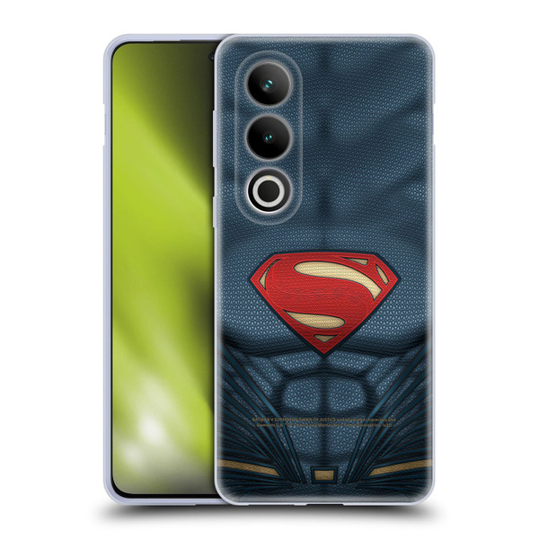 Batman V Superman: Dawn of Justice Graphics Superman Costume Soft Gel Case for OPPO OnePlus Ace 3V 5G