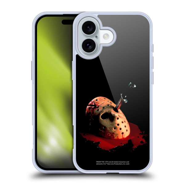 Friday the 13th: The Final Chapter Key Art Poster Soft Gel Case for Apple iPhone 16
