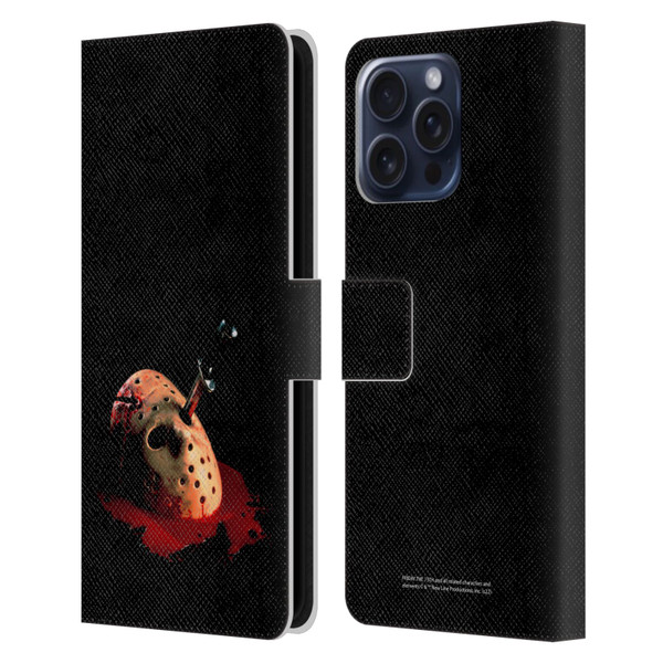 Friday the 13th: The Final Chapter Key Art Poster Leather Book Wallet Case Cover For Apple iPhone 16 Pro Max