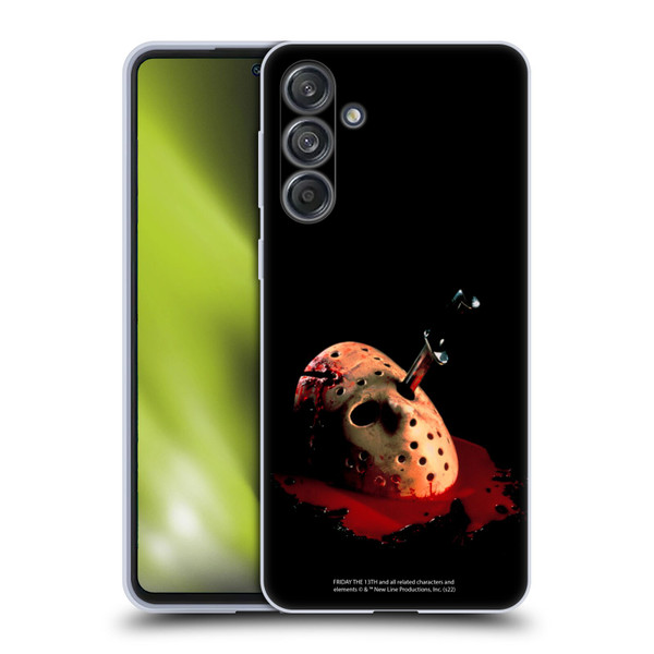 Friday the 13th: The Final Chapter Key Art Poster Soft Gel Case for Samsung Galaxy M55 5G