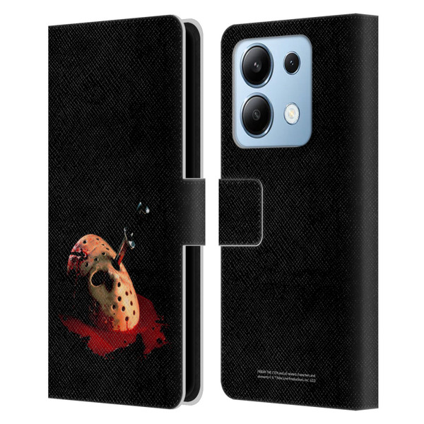 Friday the 13th: The Final Chapter Key Art Poster Leather Book Wallet Case Cover For Xiaomi Redmi Note 13/13 Pro 5G