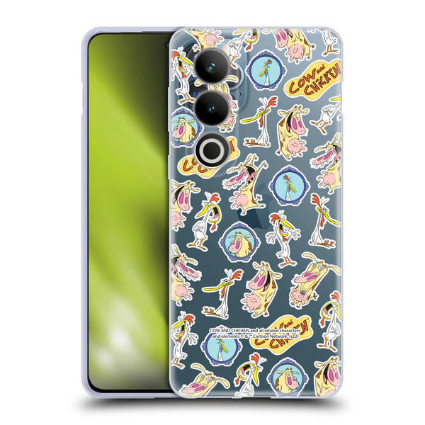 Cow and Chicken Graphics Pattern Soft Gel Case for OPPO OnePlus Ace 3V 5G