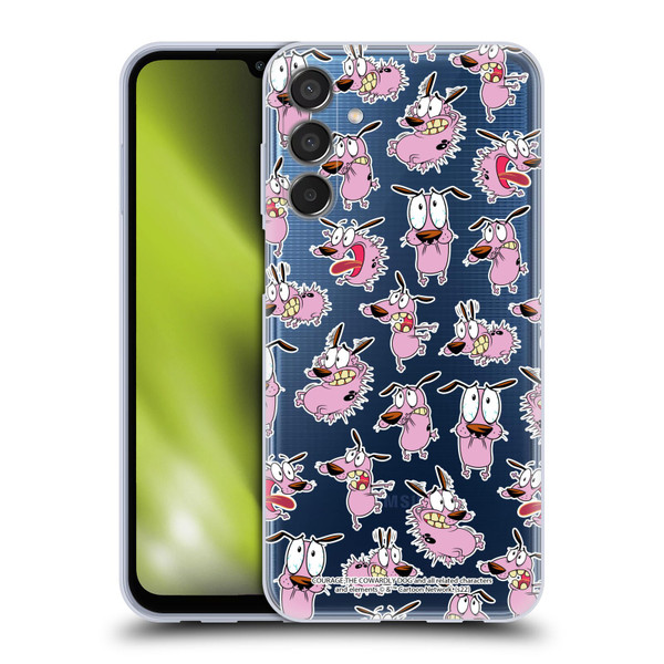Courage The Cowardly Dog Graphics Pattern Soft Gel Case for Samsung Galaxy M15/F15 5G