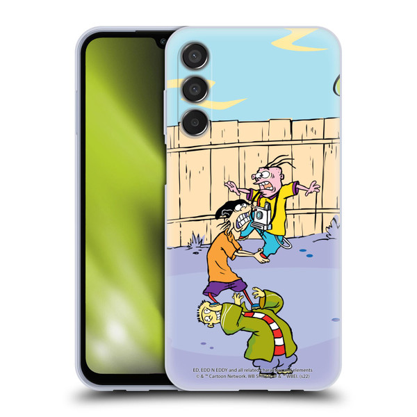 Ed, Edd, n Eddy Graphics Characters Soft Gel Case for Samsung Galaxy M15/F15 5G