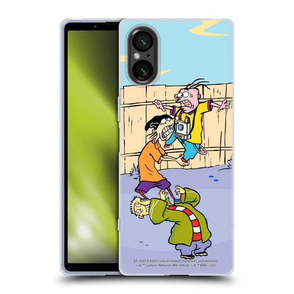 Ed, Edd, n Eddy Graphics Characters Soft Gel Case for Sony Xperia 5 V 5G