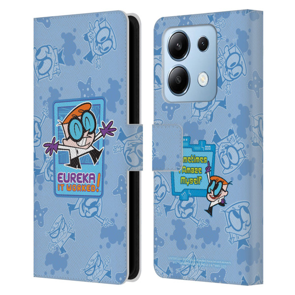Dexter's Laboratory Graphics It Worked Leather Book Wallet Case Cover For Xiaomi Redmi Note 13/13 Pro 5G