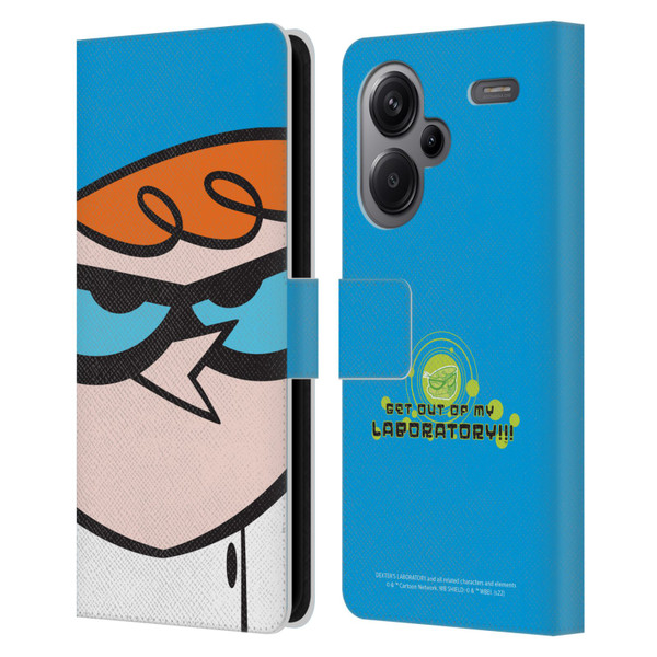 Dexter's Laboratory Graphics Dexter Leather Book Wallet Case Cover For Xiaomi Redmi Note 13 Pro Plus 5G