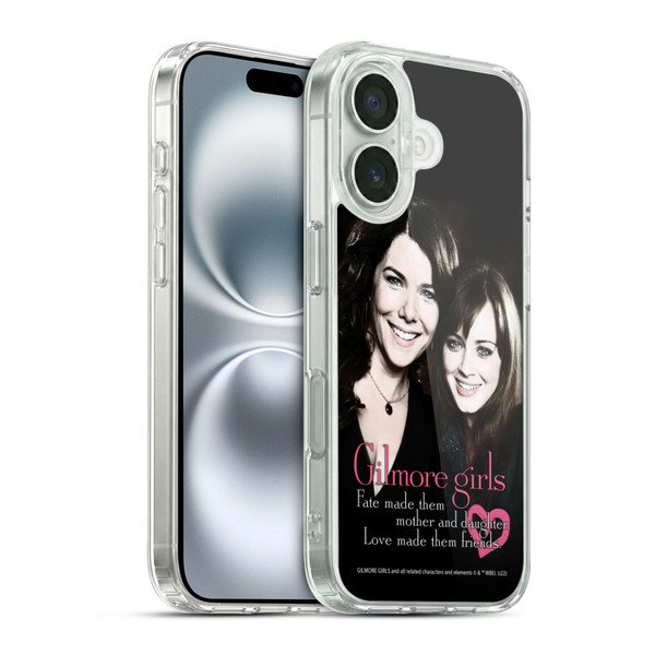 Gilmore Girls Graphics Fate Made Them Soft Gel Case for Apple iPhone 16 & MagSafe