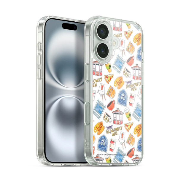 Gilmore Girls Graphics Icons Soft Gel Case for Apple iPhone 16 & MagSafe