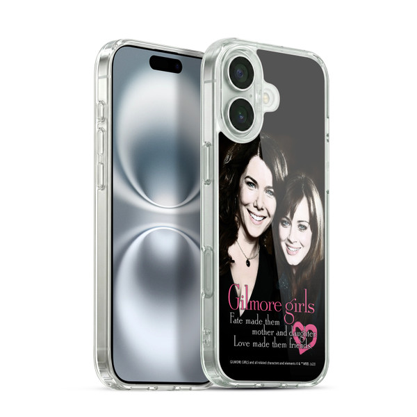 Gilmore Girls Graphics Fate Made Them Soft Gel Case for Apple iPhone 16 Plus & MagSafe