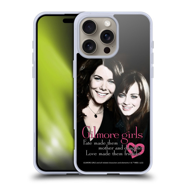 Gilmore Girls Graphics Fate Made Them Soft Gel Case for Apple iPhone 16 Pro Max