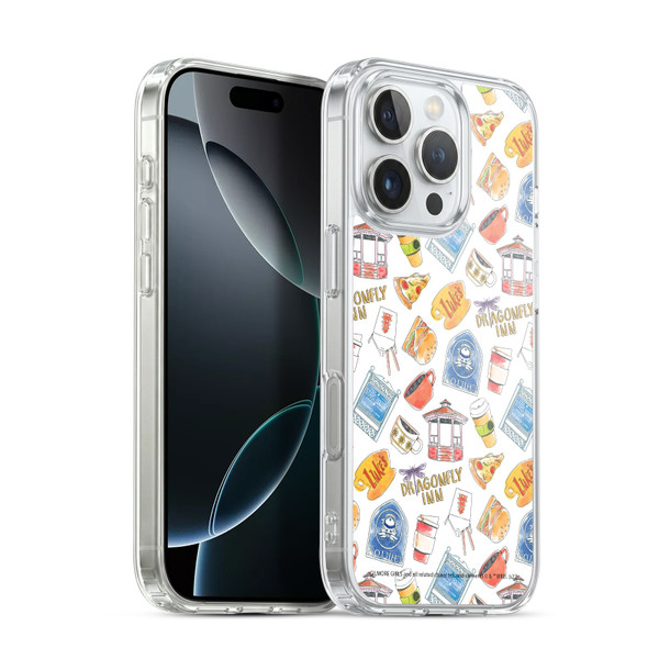 Gilmore Girls Graphics Icons Soft Gel Case for Apple iPhone 16 Pro & MagSafe
