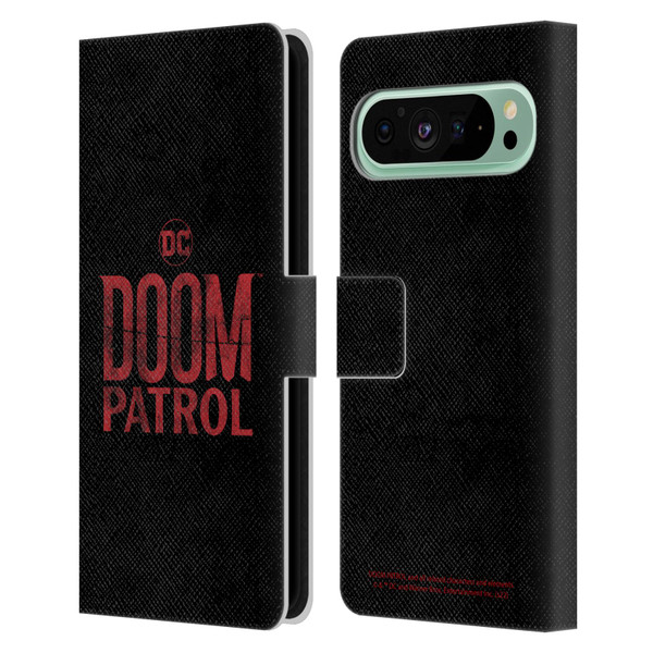 Doom Patrol Graphics Logo Leather Book Wallet Case Cover For Google Pixel 9 Pro XL