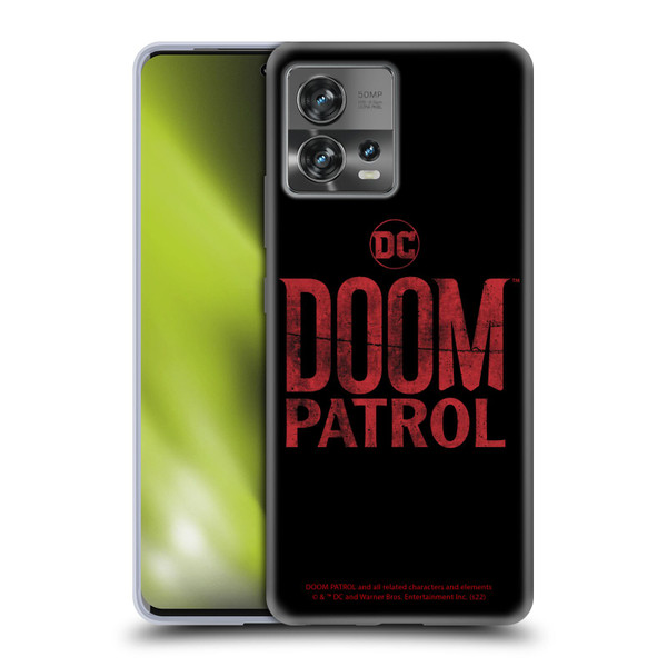 Doom Patrol Graphics Logo Soft Gel Case for Motorola Moto Edge 30 Fusion