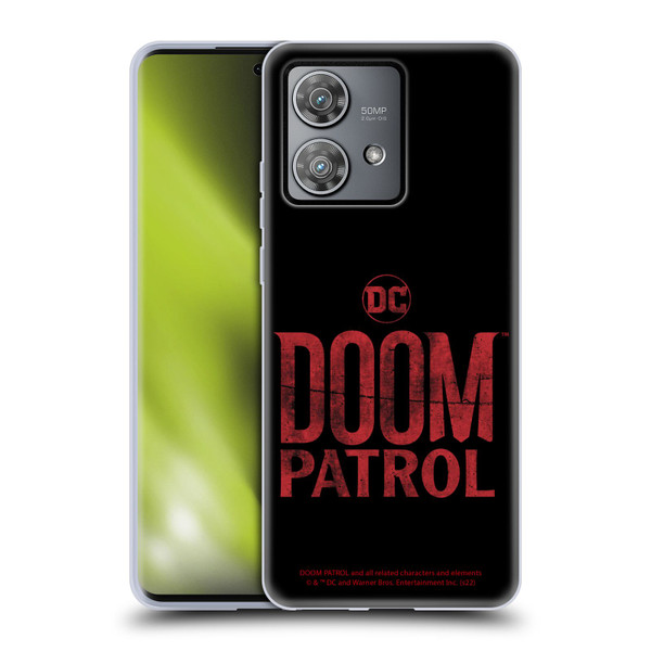 Doom Patrol Graphics Logo Soft Gel Case for Motorola Edge 40 Neo 5G
