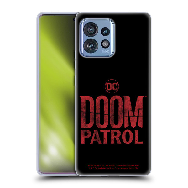 Doom Patrol Graphics Logo Soft Gel Case for Motorola Moto Edge 40 Pro