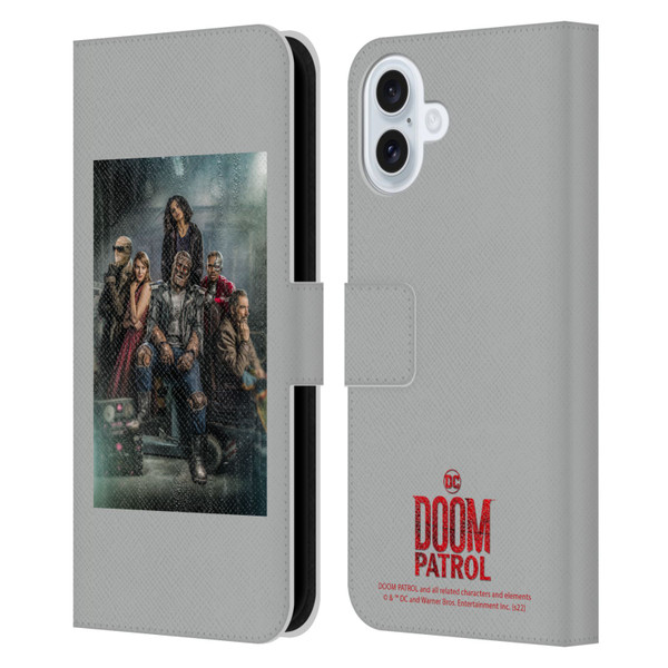 Doom Patrol Graphics Poster 1 Leather Book Wallet Case Cover For Apple iPhone 16 Plus
