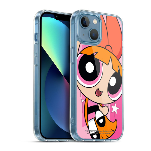 The Powerpuff Girls Graphics Blossom Soft Gel Case for Apple iPhone 13 Mini & MagSafe