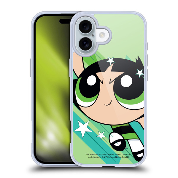 The Powerpuff Girls Graphics Buttercup Soft Gel Case for Apple iPhone 16