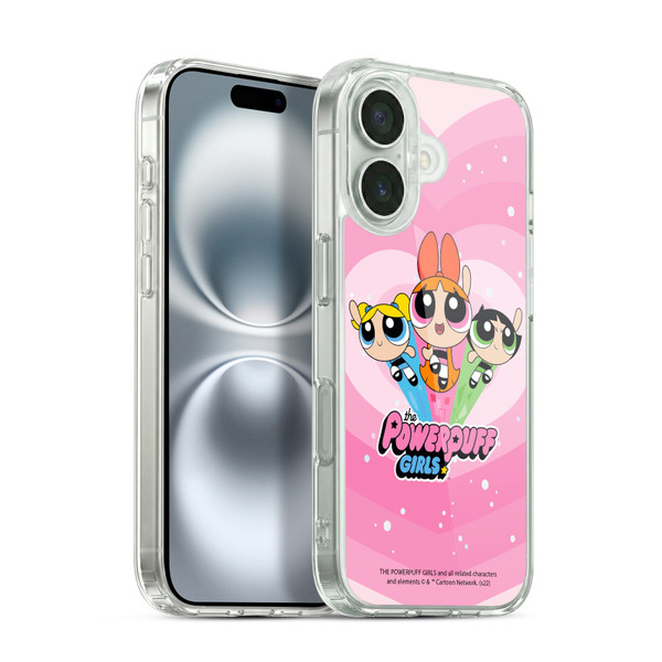 The Powerpuff Girls Graphics Group Soft Gel Case for Apple iPhone 16 & MagSafe