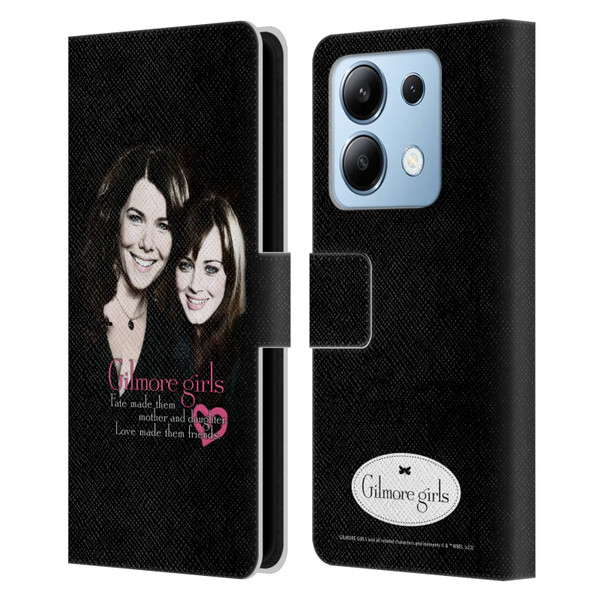 Gilmore Girls Graphics Fate Made Them Leather Book Wallet Case Cover For Xiaomi Redmi Note 13/13 Pro 5G